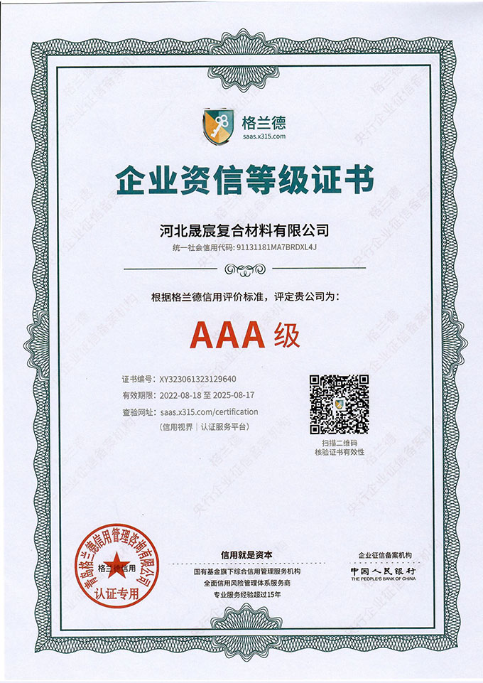 企业资信等级